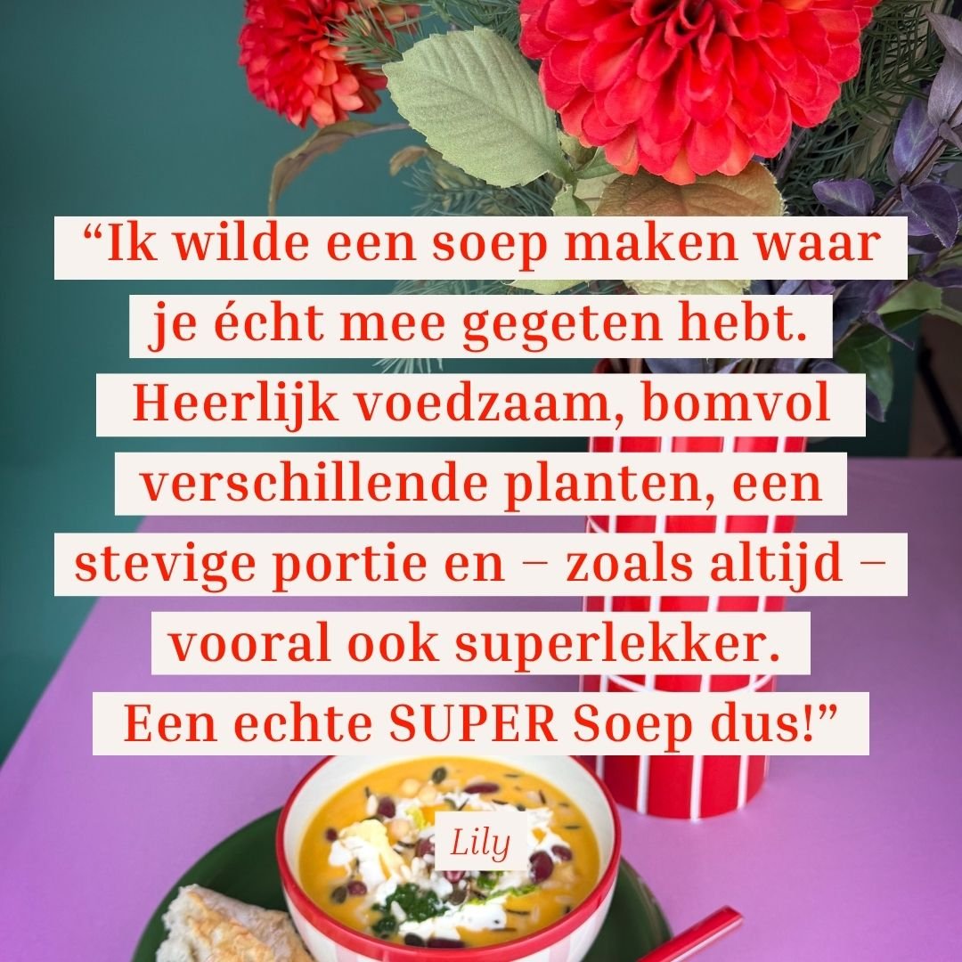 Super Soep: Pompoen, Rijst & Peulvruchten - Solid Stash