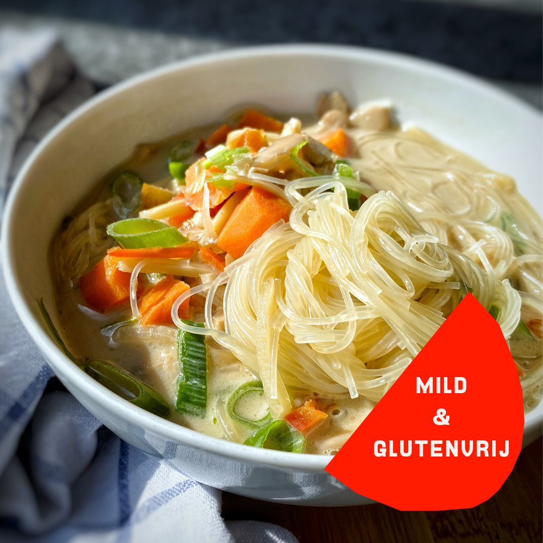Thai Coconut - Vegetable Soup with Glass Noodles - Solid Stash